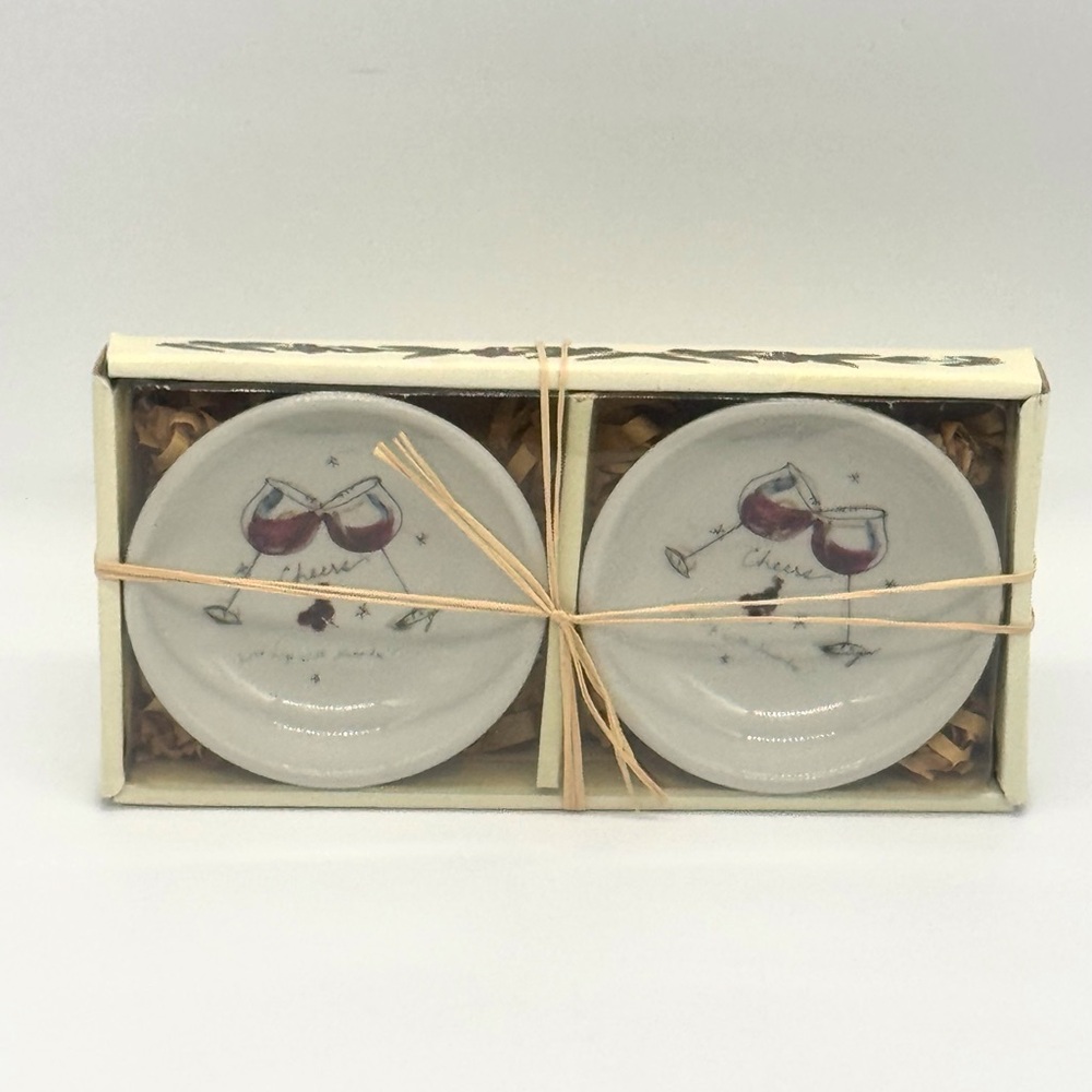 California Pantry Appetizer Cheers
Live Life With Abandon. Set of two